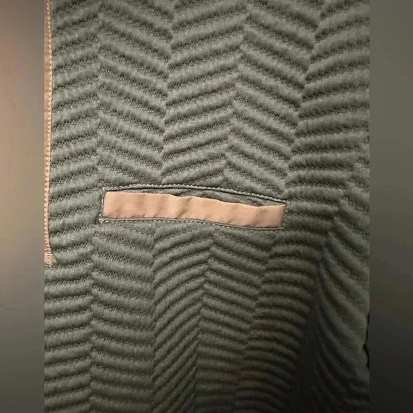 Helly Hansen Men’s Microfleece Quarter Snap Pullover Forest Green/Tan Size XL - Picture 7 of 11